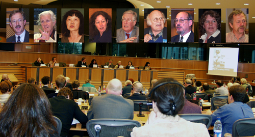 The scientists were among a contingent of 30-strong from all over the United Kingdom who crossed the English Channel to Brussels