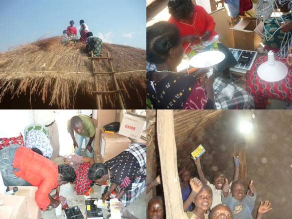 Women solar engineers in Malawi
