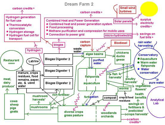 Figure
    6. Dream Farm 2 based on the zero-entropy model of the organism
